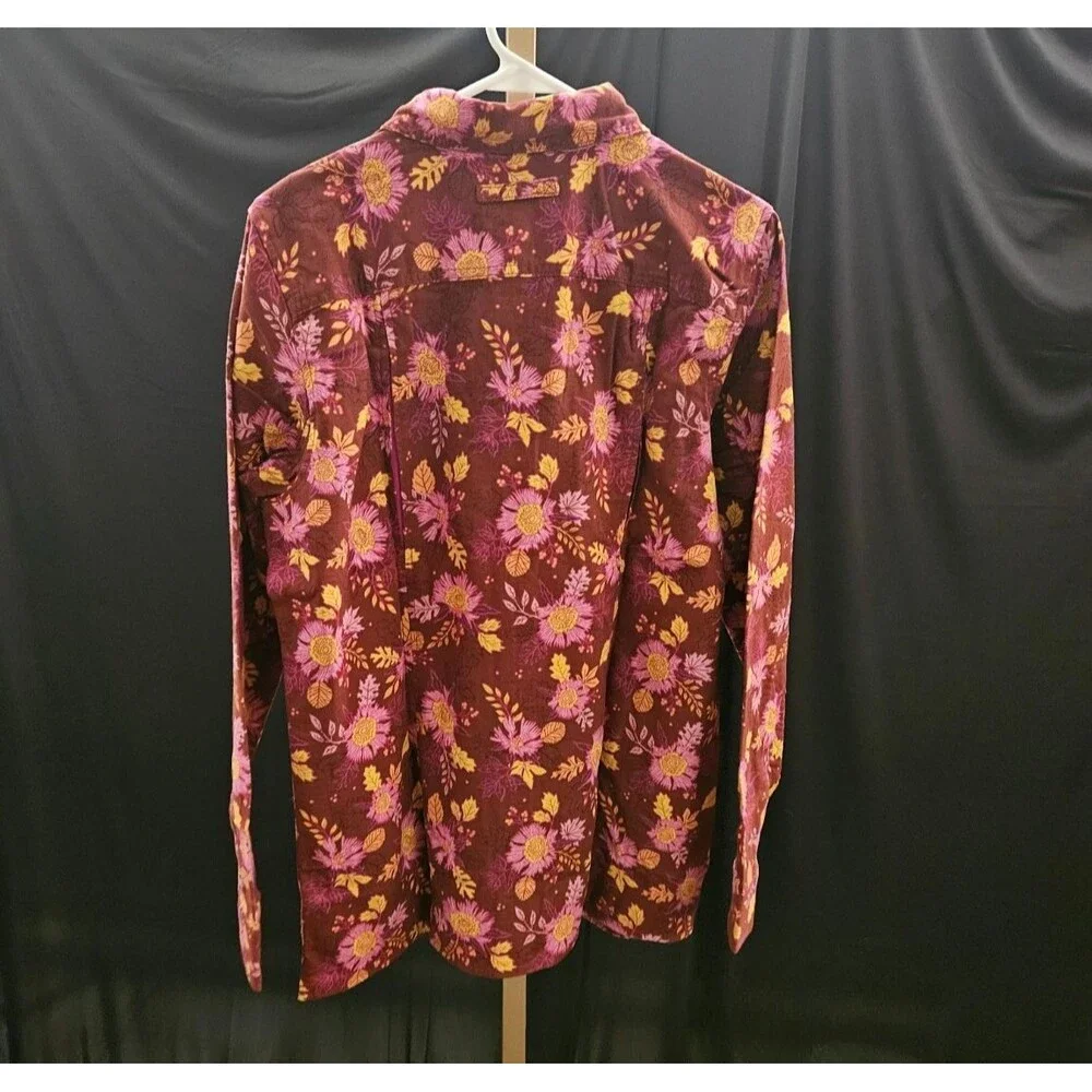 DULUTH TRADING COMPANY WOMEN'S SIZE M FREE SWINGIN FLANNEL SHIRT NWT - Picture 7 of 7
